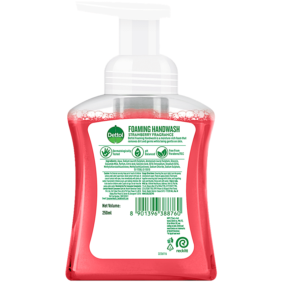 Dettol Foaming Handwash - 10x Better Germ Protection