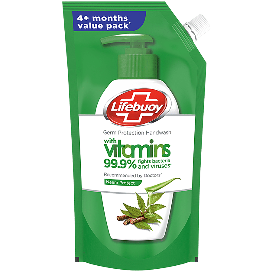 Lifebuoy Germ Protection Handwash - Neem Protect