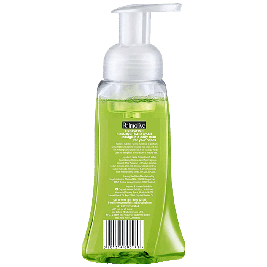 Palmolive Hydrating Lime & Mint Foaming Hand Wash