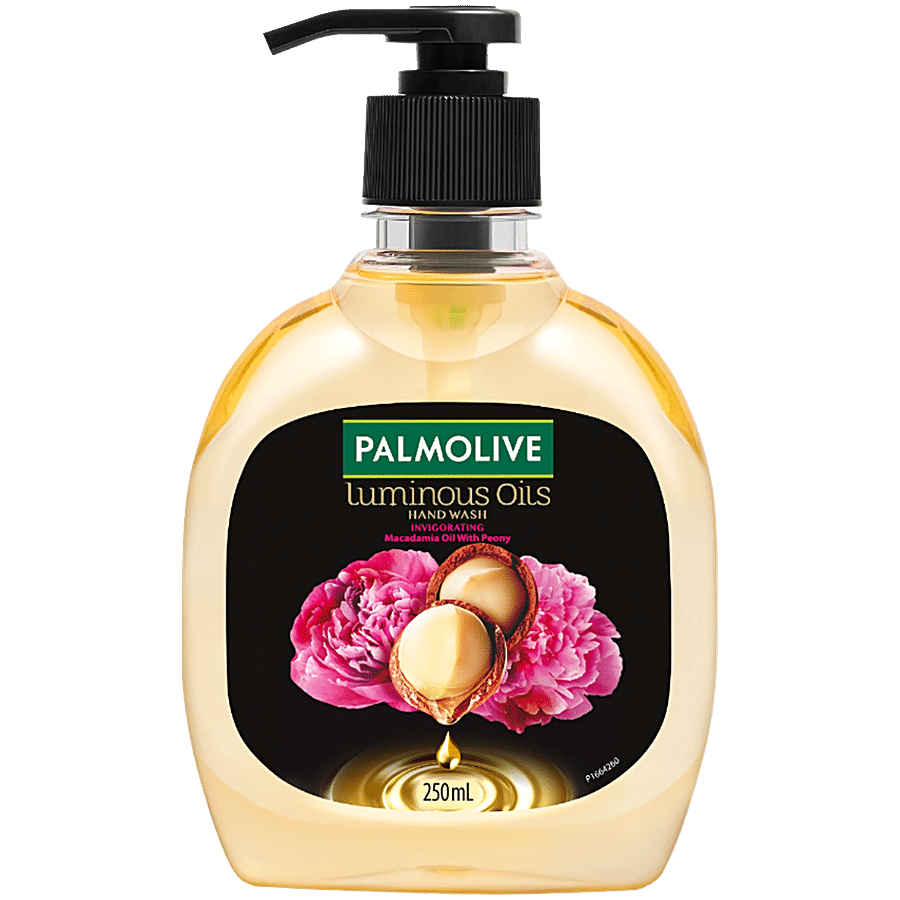 Palmolive Luminous Oils Invigorating Liquid Hand Wash - Macadamia Oil & Peony Extract