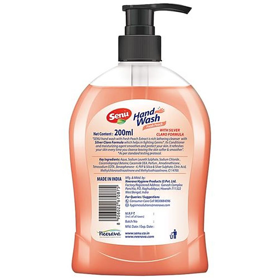 Senu Hand Wash - Fresh Peach