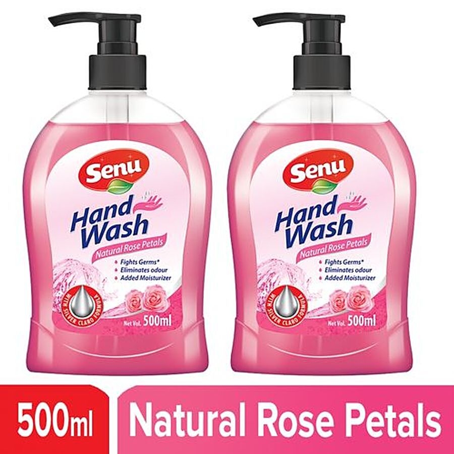 Senu Hand Wash - Natural Rose Petals