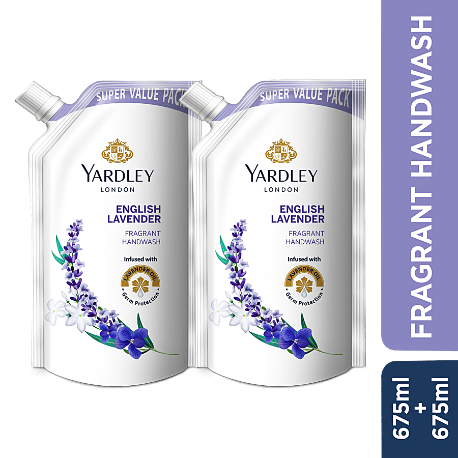 Yardley London English Lavender Fragrant Hand Wash Refill