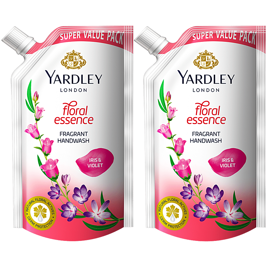 Yardley London Floral Essence Fragrant Handwash - Iris & Violet