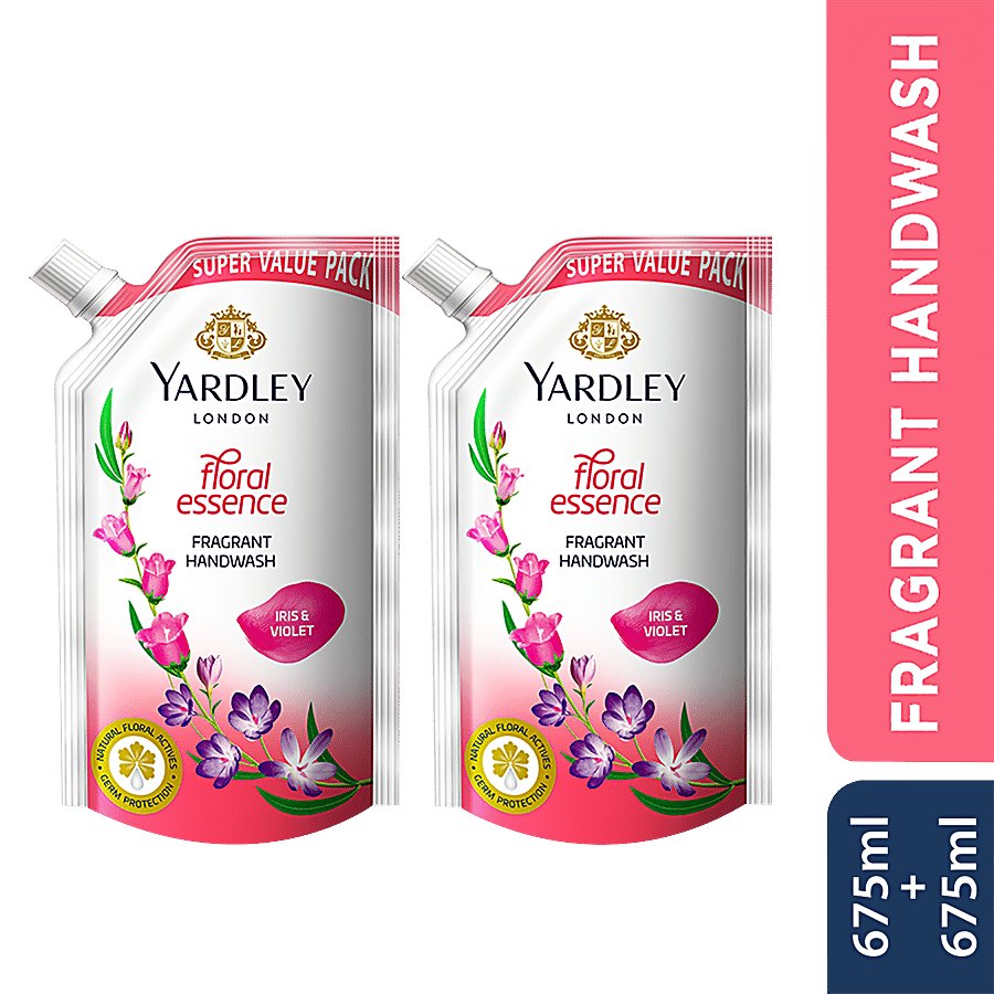 Yardley London Floral Essence Fragrant Handwash - Iris & Violet