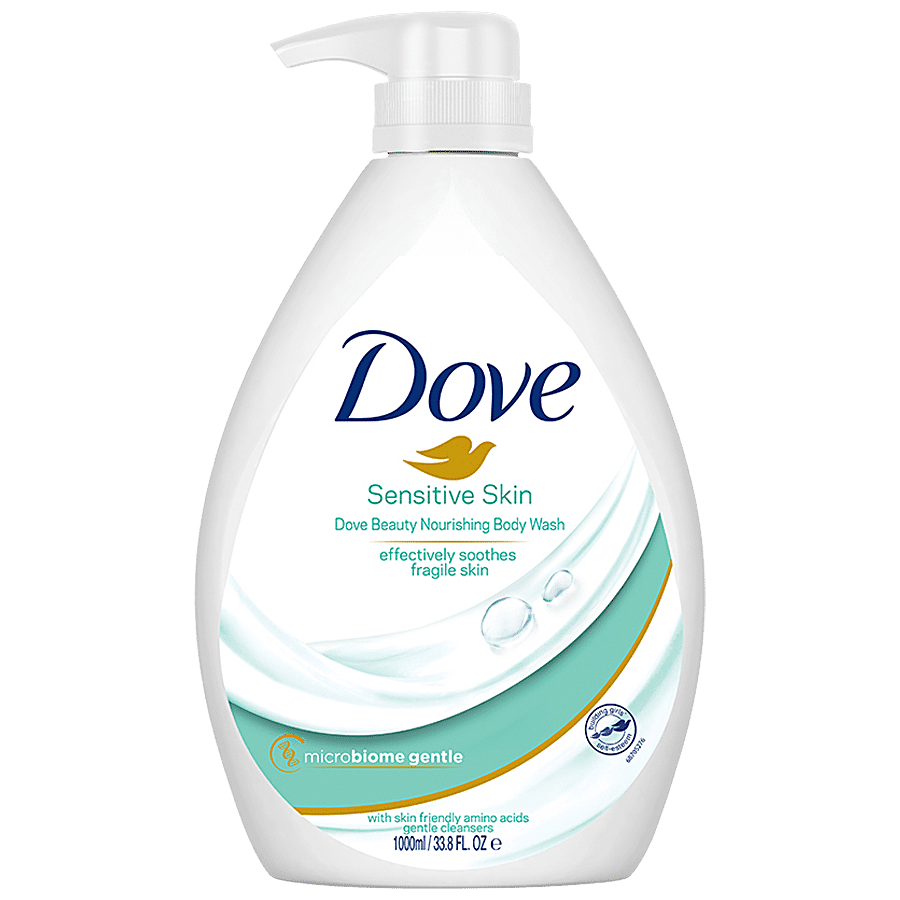 Dove Body wash Sensitive Skin Beauty Nourishing Body Wash - Effectively Soothes