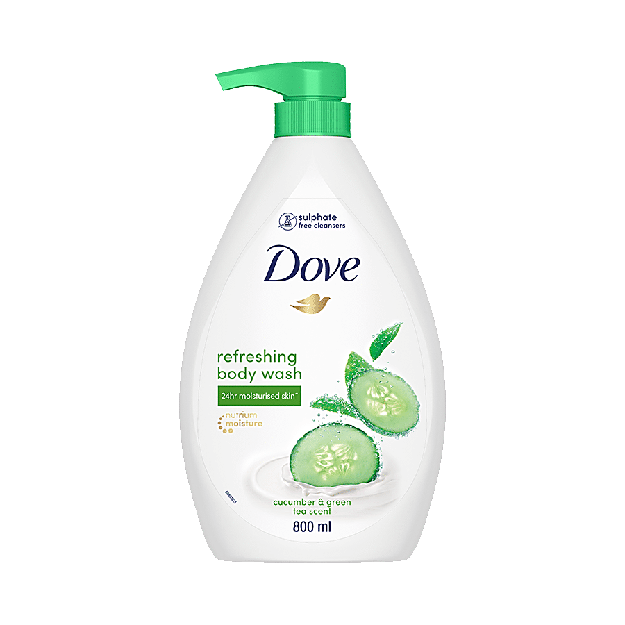 Dove Refreshing Body Wash - With Cucumber & Green Tea Scent