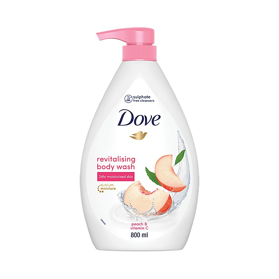 Dove Revitalising Body Wash - With Peach & Vitamin C