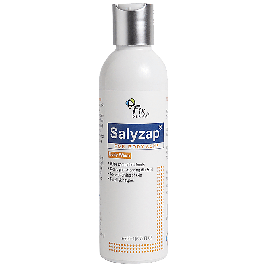 Fixderma Salyzap Body Wash - Reduces Acne