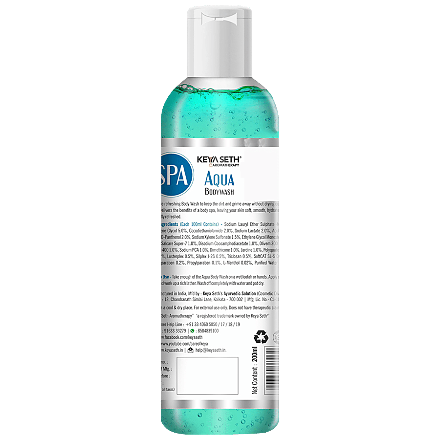 Keya Seth Aqua Body Wash - For Dry Skin