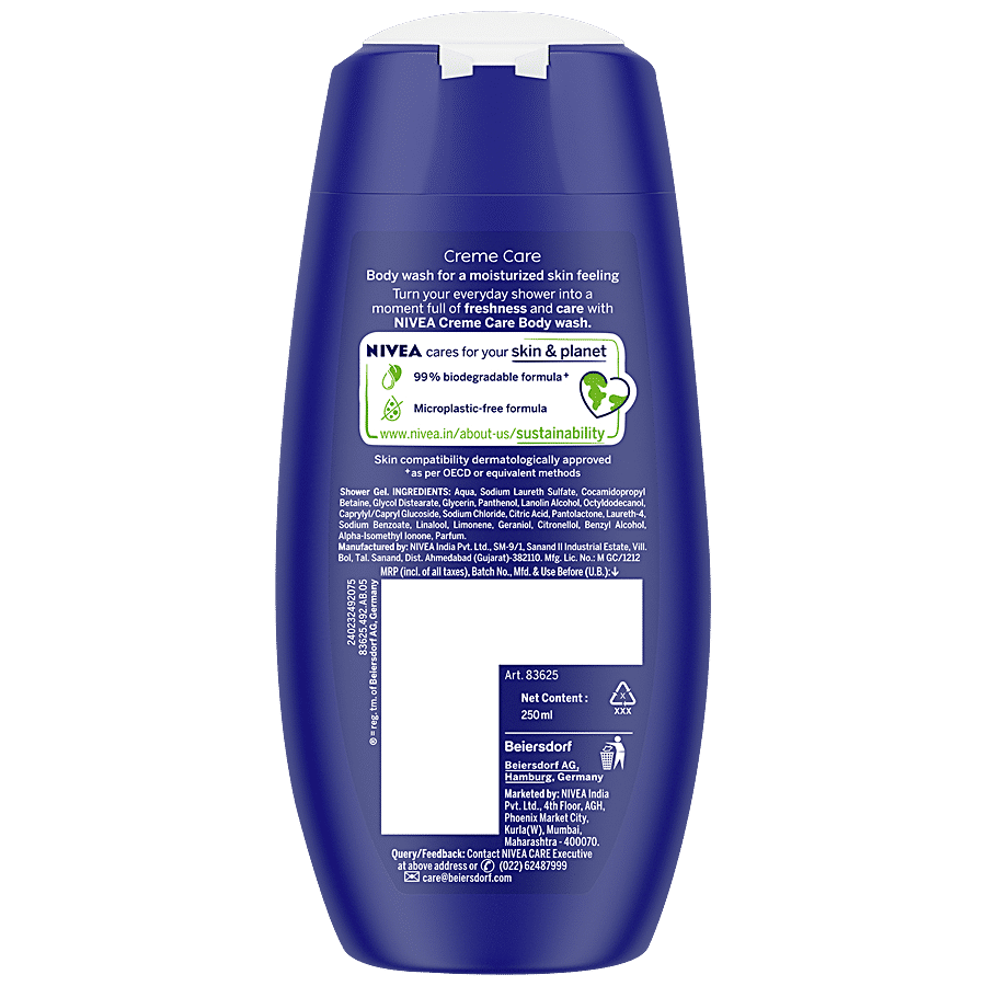 NIVEA Crème Care Body Wash - For Soft Skin