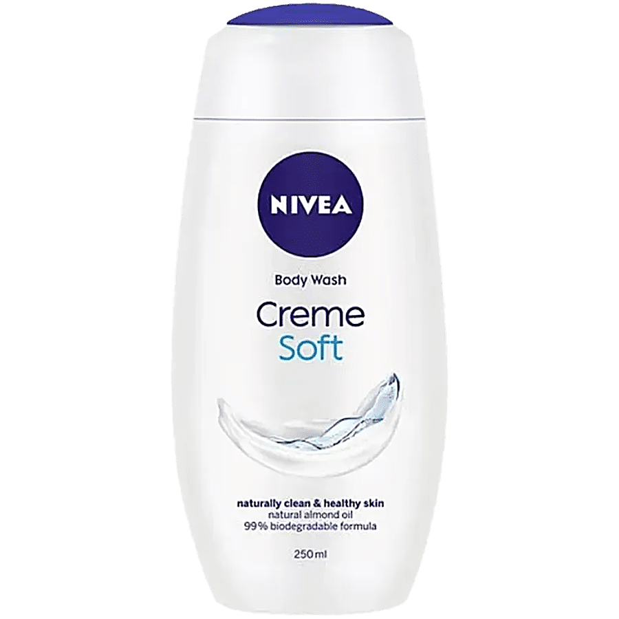 NIVEA Creme Soft Body Wash - With Almond Oil & Mild Scent