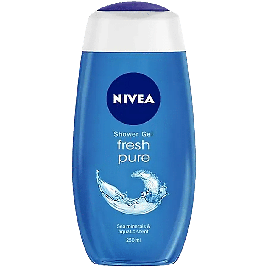 NIVEA Fresh Pure Shower Gel - Sea Minerals & Aquatic Scent