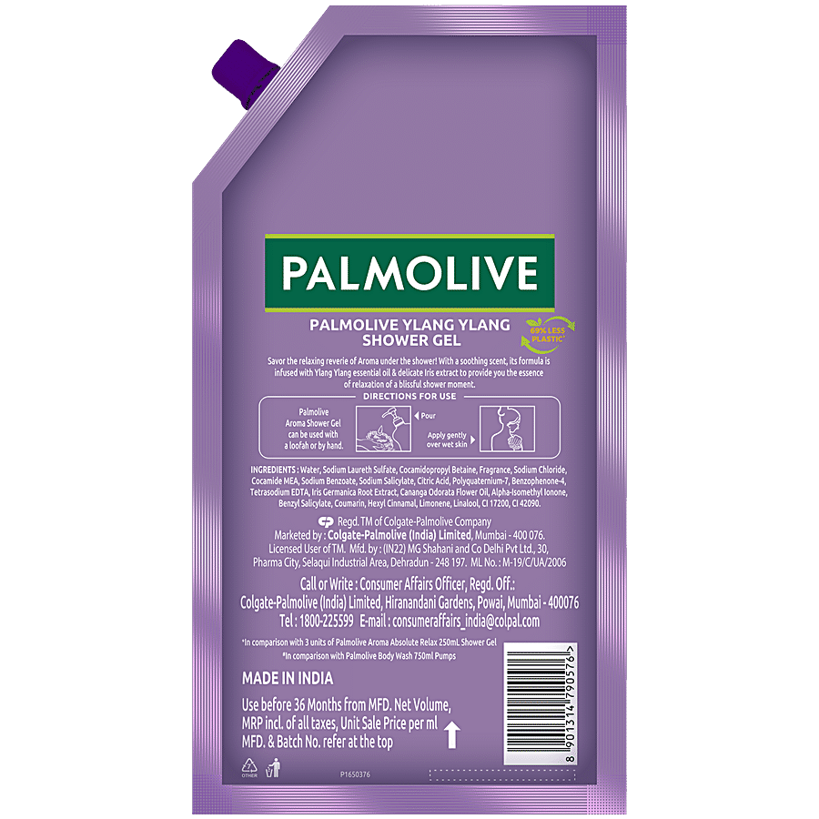 Palmolive Aroma Absolute Relax Shower Gel - Iris & Ylang Ylang Essential Oil