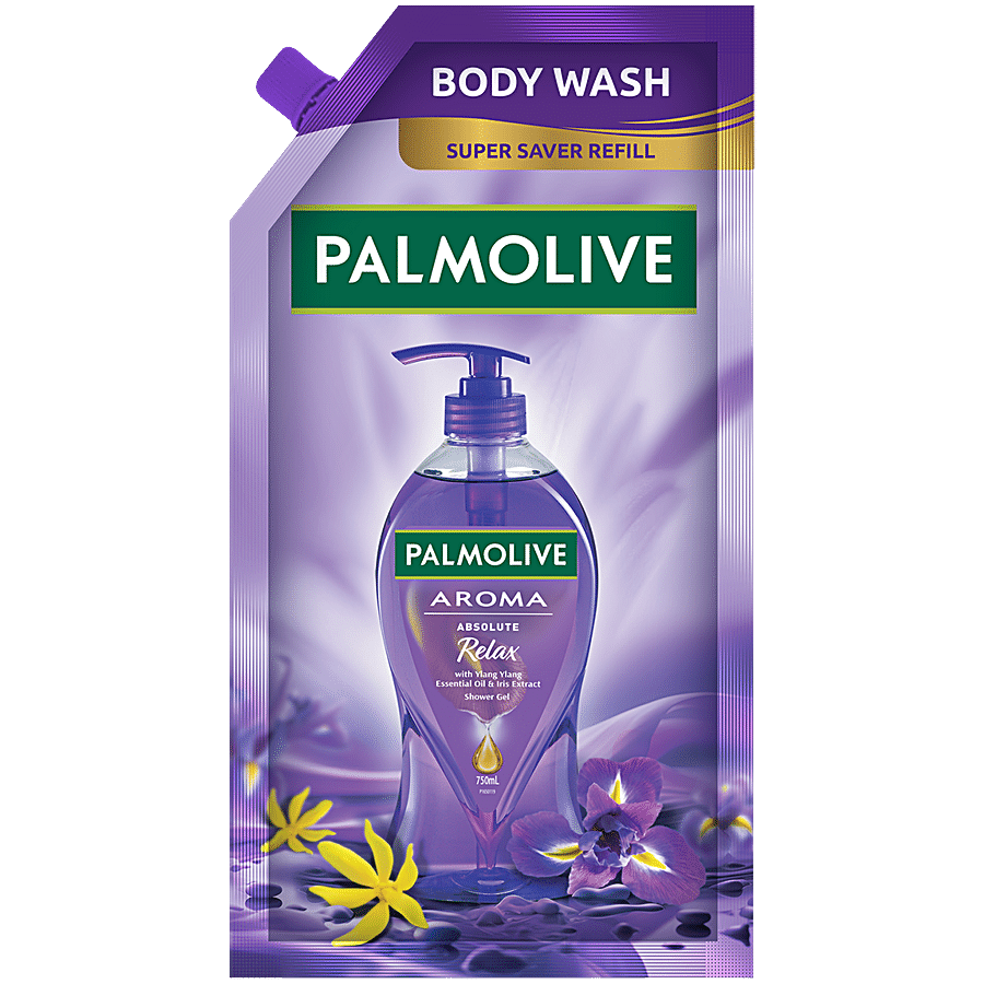 Palmolive Aroma Absolute Relax Shower Gel - Iris & Ylang Ylang Essential Oil