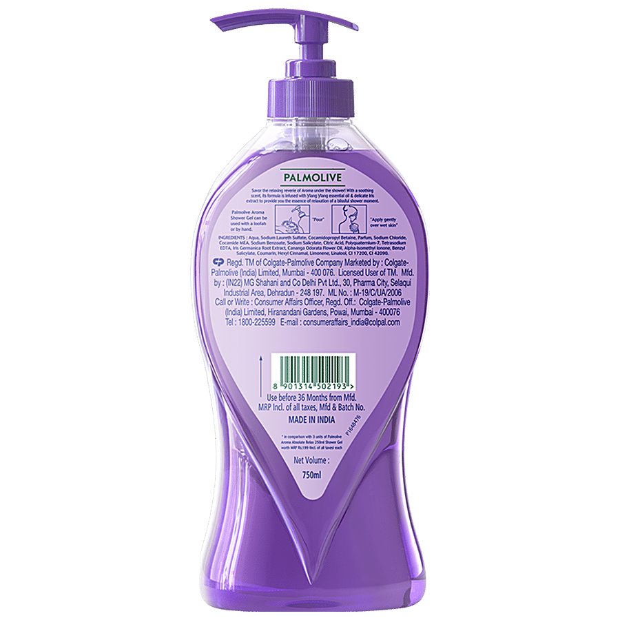 Palmolive Aroma Absolute Relax Shower Gel - With Ylang Ylang Essential Oil & Iris