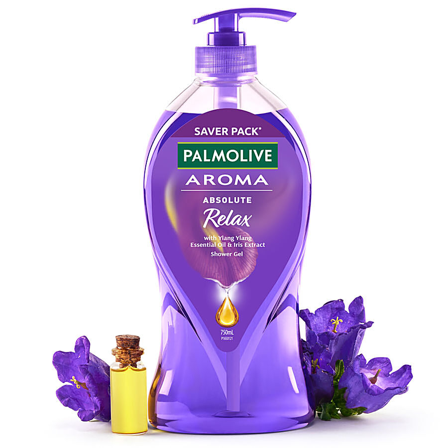 Palmolive Aroma Absolute Relax Shower Gel - With Ylang Ylang Essential Oil & Iris