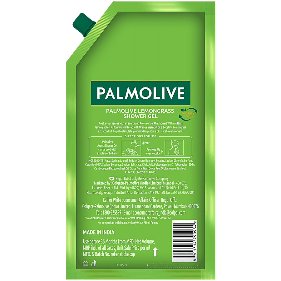 Palmolive Aroma Morning Boost Shower Gel - Orange Essential Oil & Lemongrass