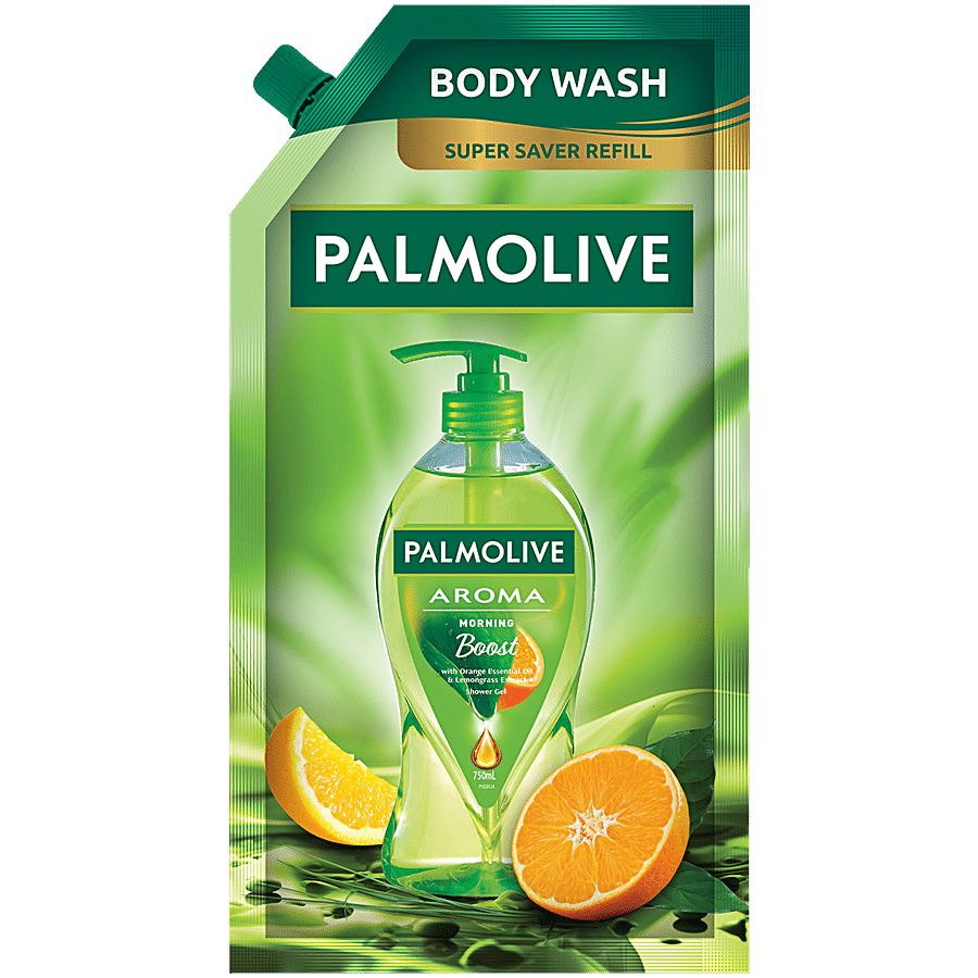 Palmolive Aroma Morning Boost Shower Gel - Orange Essential Oil & Lemongrass