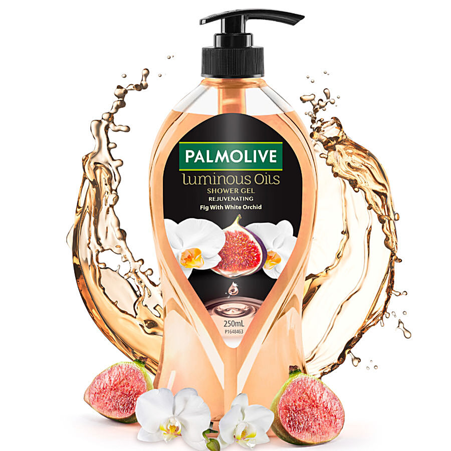 Palmolive Luminous Oils Rejuvenating Shower Gel - Fig With White Orchid