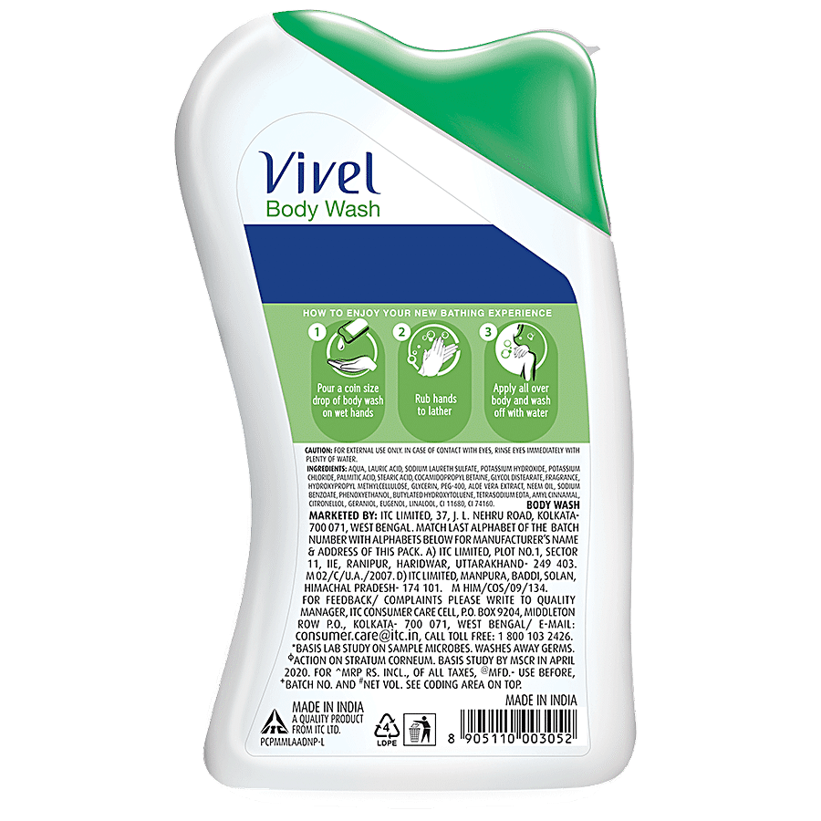 Vivel Body Wash - 3 In 1 Beauty Protection