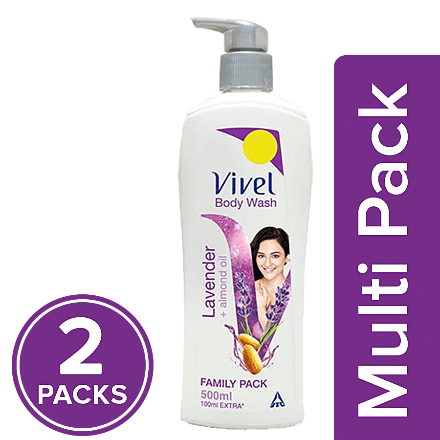 Vivel Body Wash - Lavender & Almond Oil