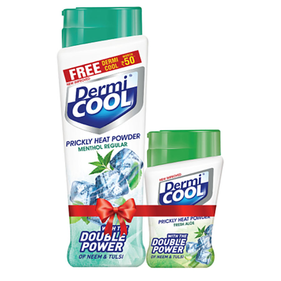 Dermi Cool Prickly Heat Powder Fresh Aloe