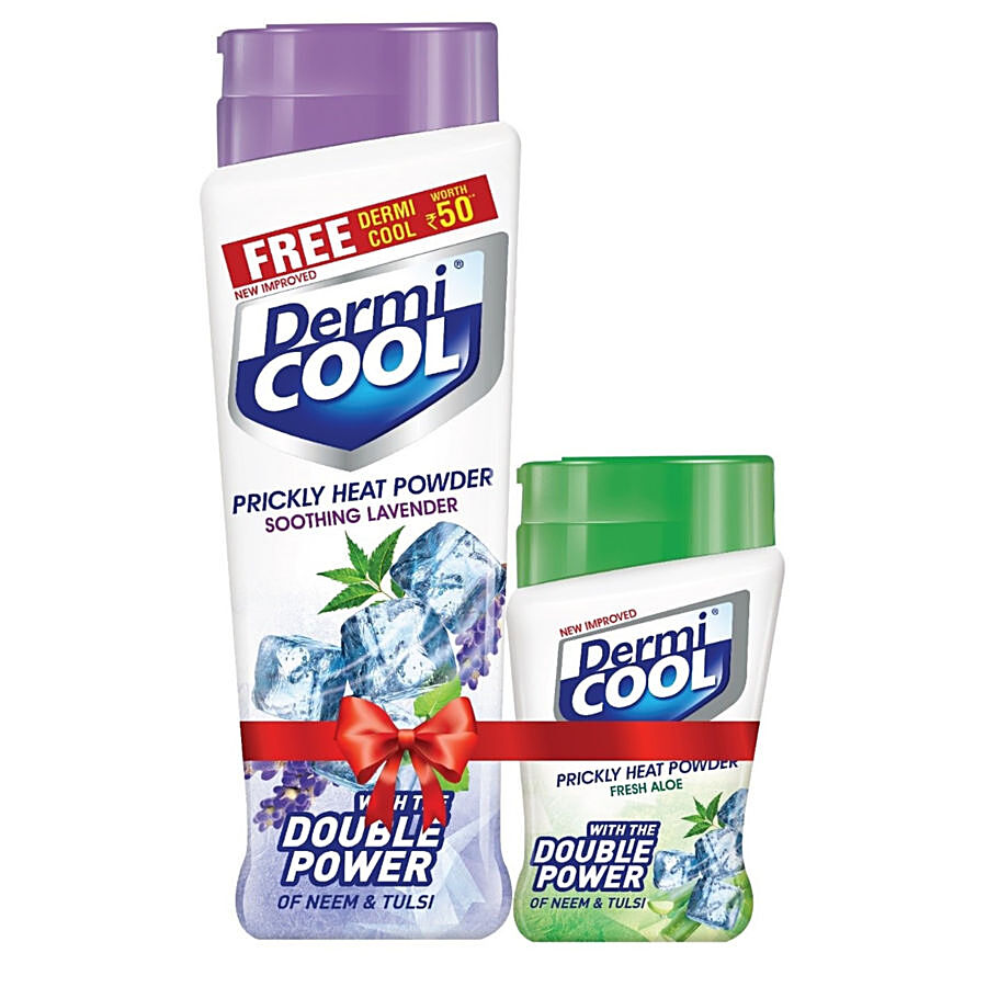 Dermi Cool Prickly Heat Powder Soothing Lavender