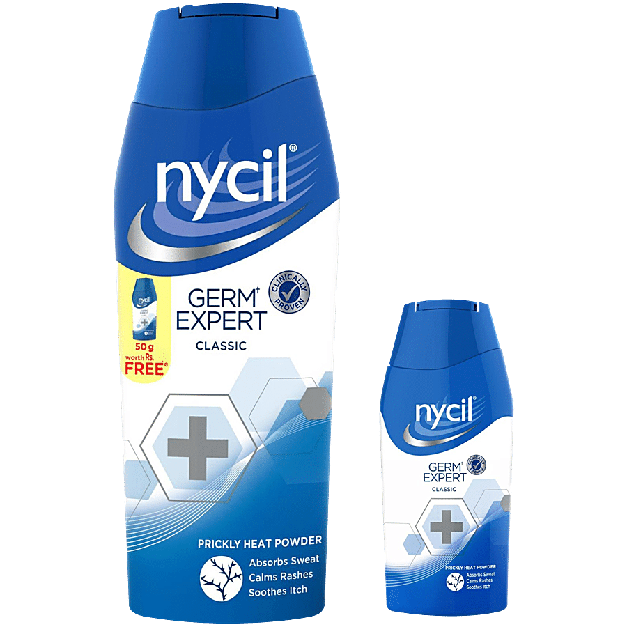 Nycil Germ Expert Prickly Heat Powder – Classic