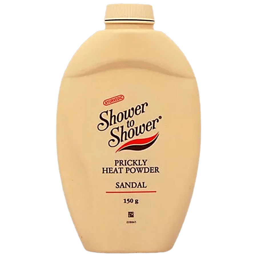 Shower To Shower Prickly Heat Powder - Sandal