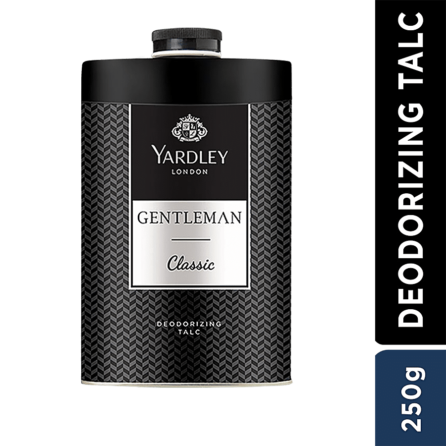 Yardley London Gentleman Classic Deodorizing Talc for Men