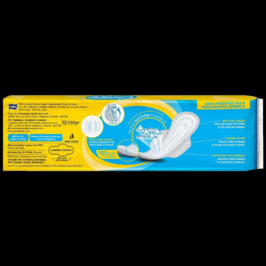 Comfy Snug Fit Sanitary Pads - 230 mm