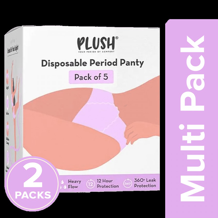 Plush 100% Pure US Cotton Panty Liners