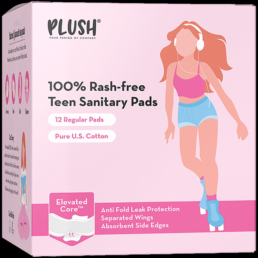 Plush Teen Cotton Sanitary Pads