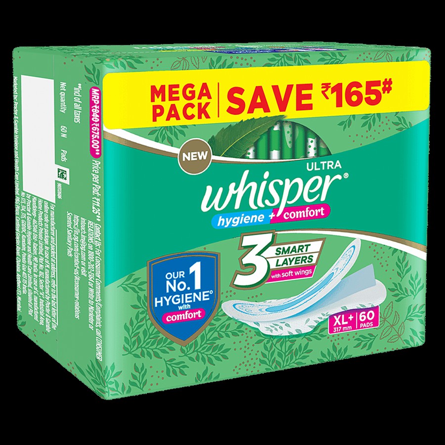 Whisper Ultra Clean Sanitary Pads