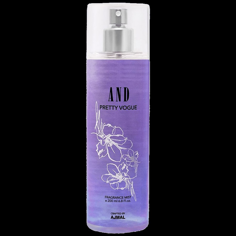 AND Pretty Vogue Body Mist Perfume  For Women Crafted by Ajmal