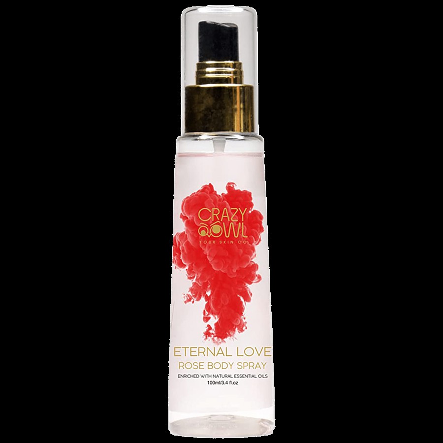 Crazy Owl Eternal Love Rose Body Spray