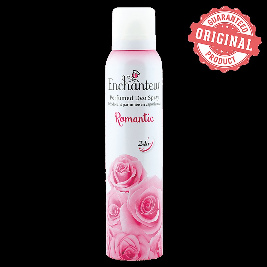 Enchanteur Romantic Perfumed Deo Spray - For Women