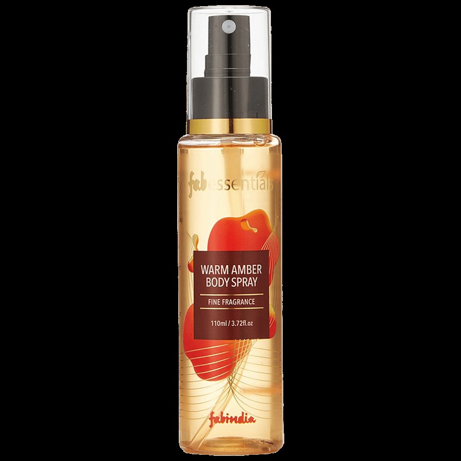 Fabessentials Warm Amber Body Spray