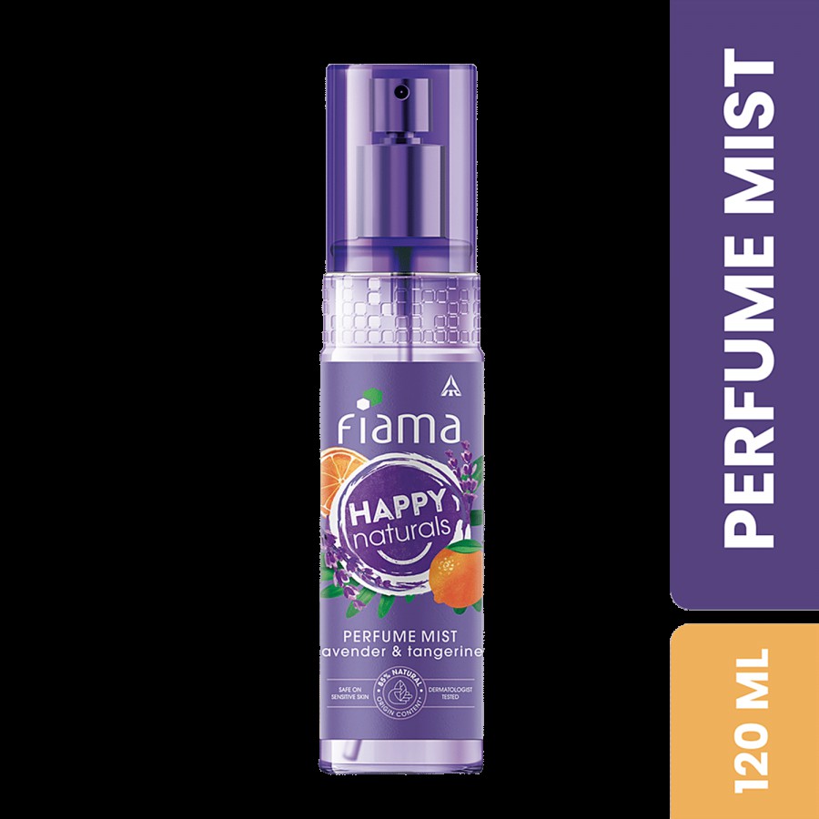 Fiama Happy Naturals Perfume Mists - Lavender & Tangerine