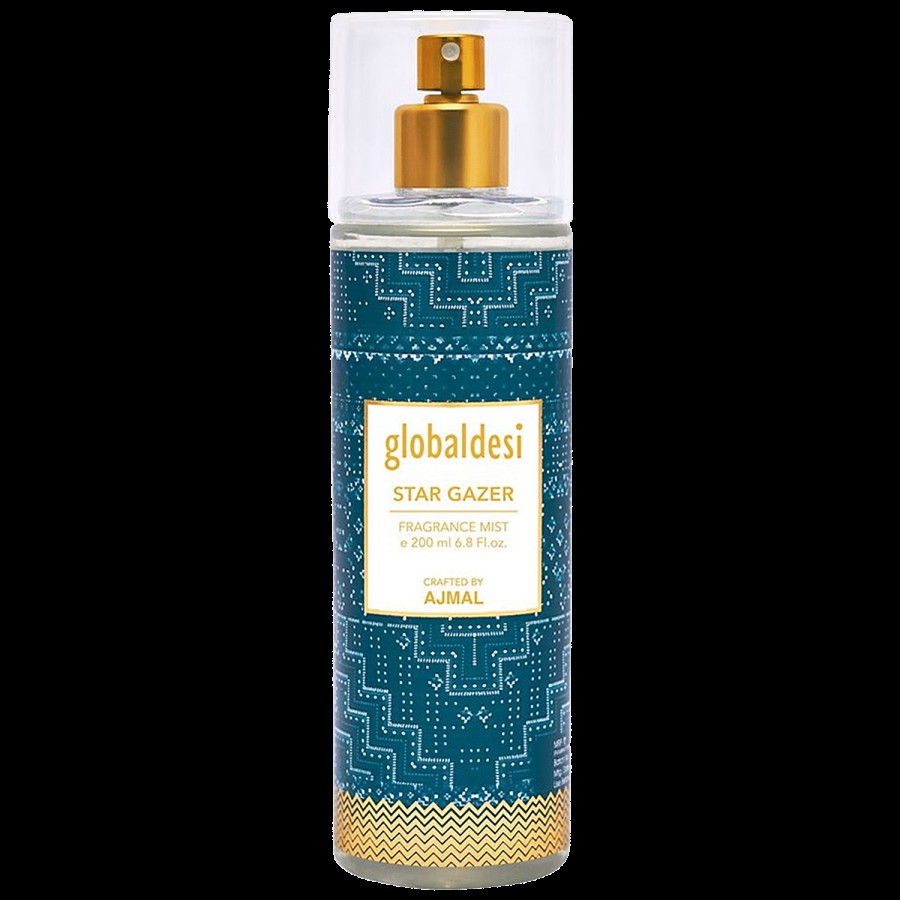 Global Desi Star Gazer Body Mist Perfume  For Women Crafted by Ajmal