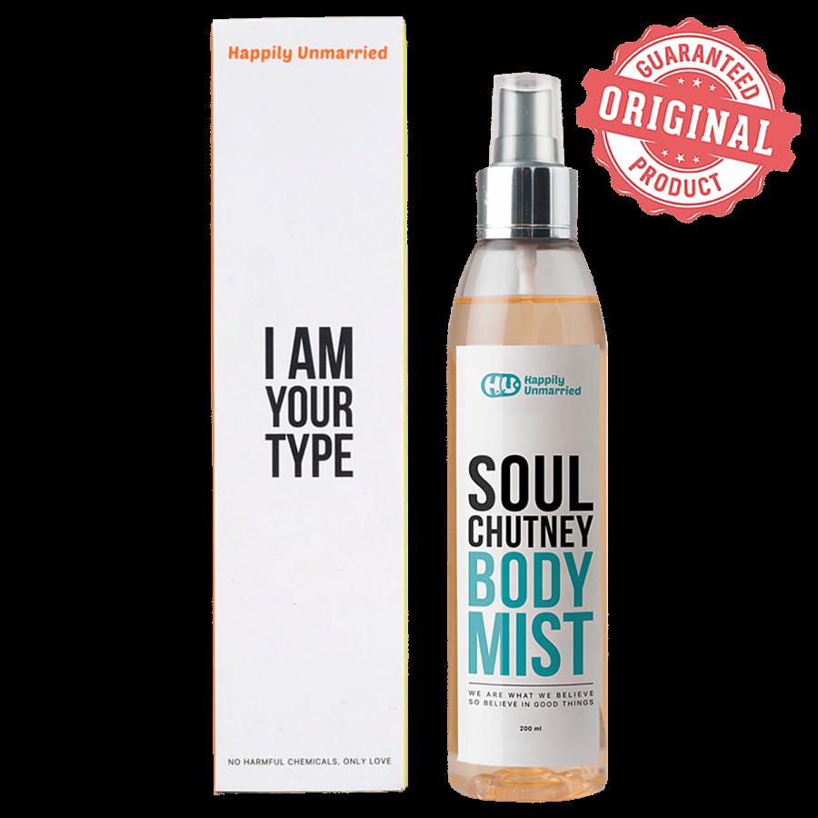 Happily Unmarried Body Mist - Soul Chutney