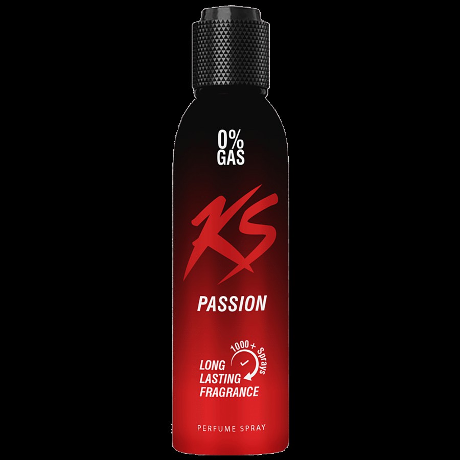 Ks Passion No Gas Perfume Spray For Men - Long Lasting Fragrance