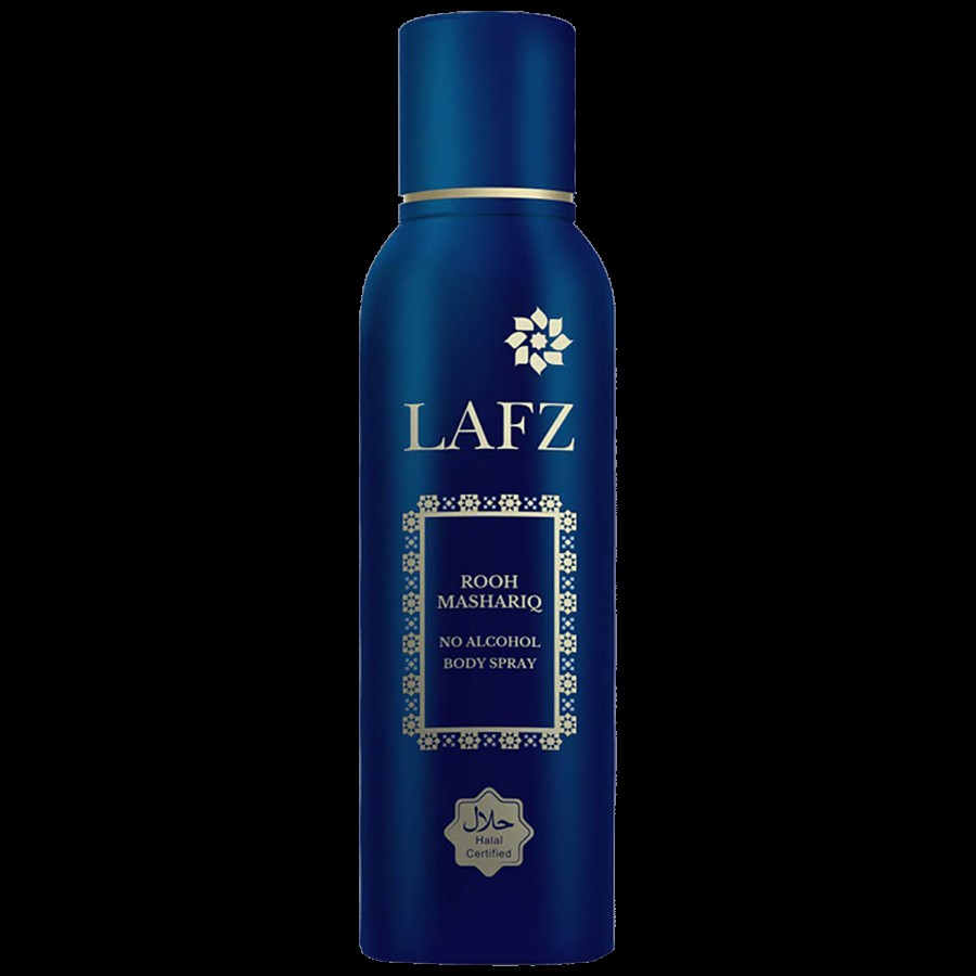 LAFZ Rooh Mashariq No Alcohol Deodorant Spray - For Men