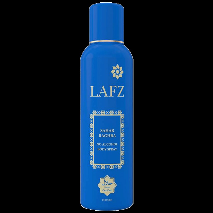 LAFZ Sahar Raghba No Alcohol Deodorant Spray -  For Men