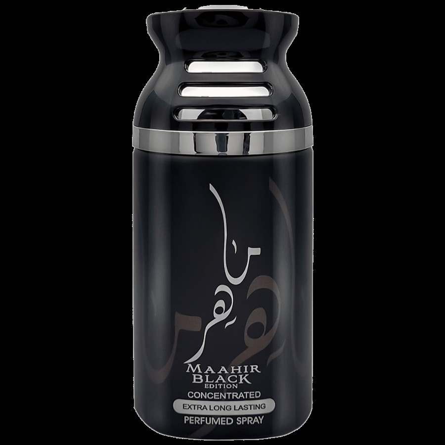 Lattafa Maahir Black Concentrated Deodorant - Imported