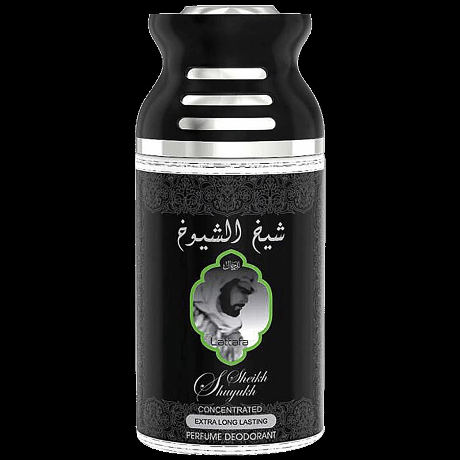 Lattafa Sheikh Al Shuyukh Deodorant - Imported