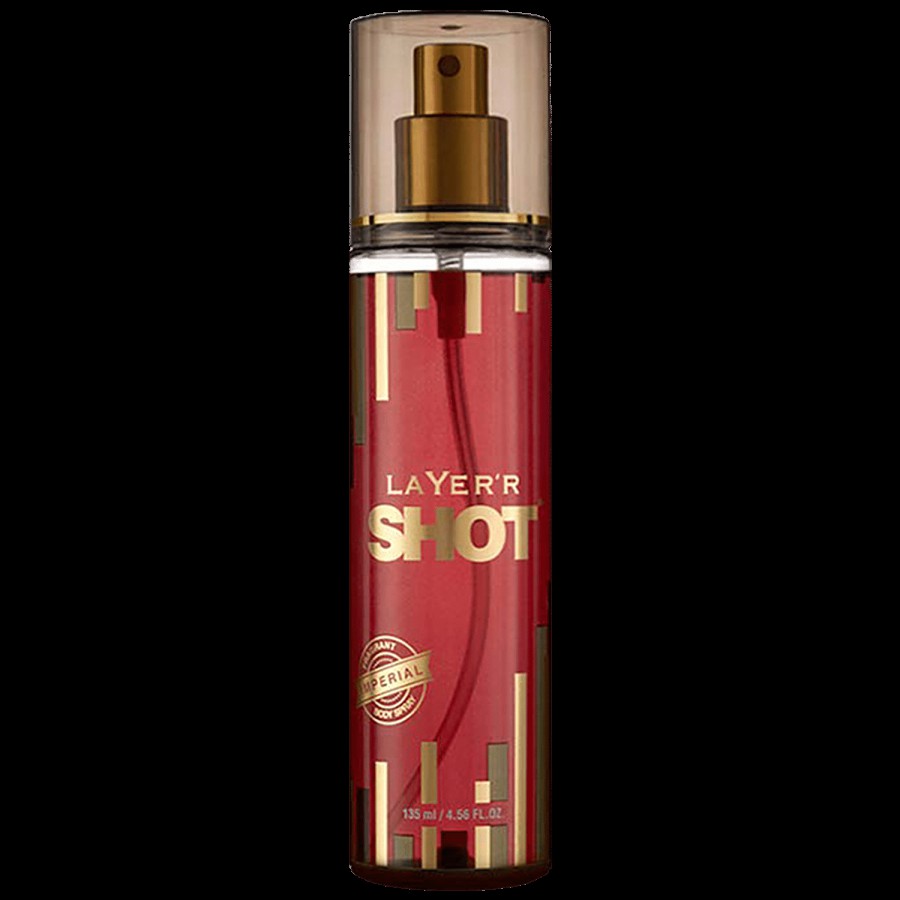 Layerr Shot Body Spray - Gold