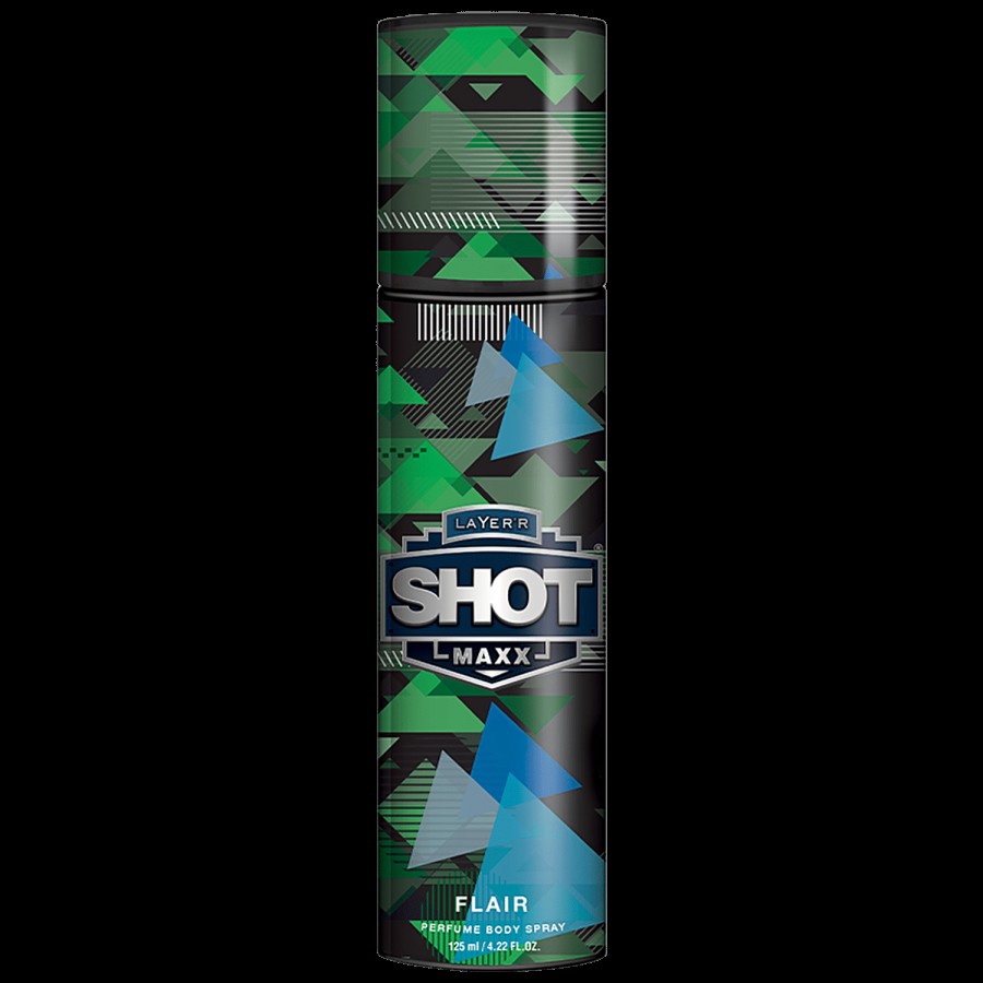 Layerr Shot Body Spray - Maxx