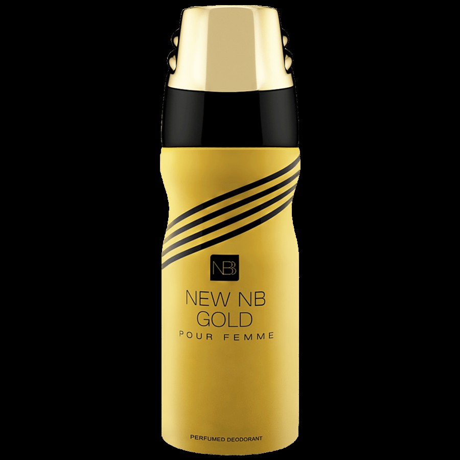 NEW NB Gold Pour Femme Perfumed Deodorant